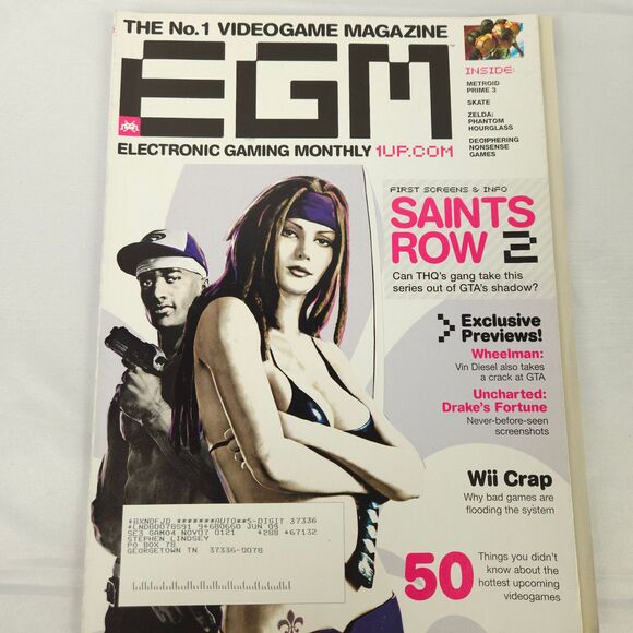 2007 EGM Electronic Gaming Monthly Magazine Lot of 12 Kingdom Hearts Halo 3 - Picture 8 of 14